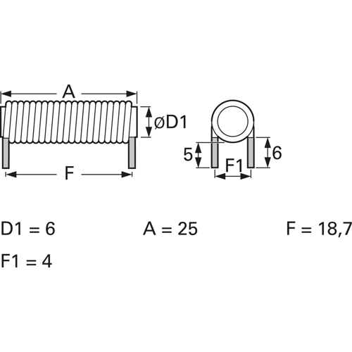 6RCC-4R0M-00 Fastron Fixed Inductors Image 2