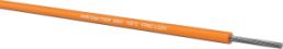MPPE-switching strand, halogen free, UL-Style 11028, 0.14 mm², AWG 26, orange, outer Ø 1.05 mm