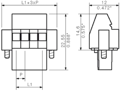 1640160000 Weidmüller PCB Connection Systems Image 3