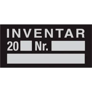 329.91-8-21X45-A/10 Schlemmer Inspection labels, plates and tapes