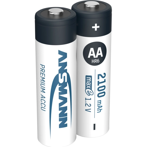 5030992 Ansmann Round Cell Batteries, 9V Block Batteries Image 2