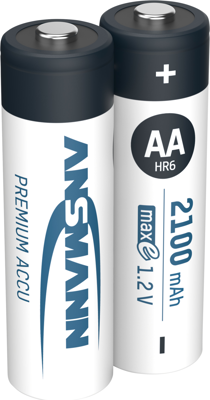 5030992 Ansmann Round Cell Batteries, 9V Block Batteries Image 2