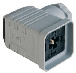Valve connector, DIN shape A, 3 pole + PE, 400 V, 0.25-1.5 mm², 933359106