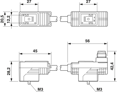 1458282 Phoenix Contact Sensor-Actuator Cables Image 2