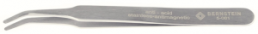ESD SMD tweezers, uninsulated, antimagnetic, stainless steel, 115 mm, 5-061