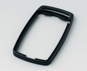 Intermediate ring ES 49,92x33,5 mm, black, PMMA, B9002706