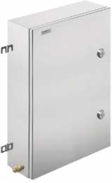Stainless steel enclosure, (L x W x H) 150 x 350 x 550 mm, silver (RAL 7035), IP66, 1200550000