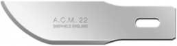 Scalpel blade, for ACMH5 SM, BW 12 mm, L 46 mm, ACM22 SM