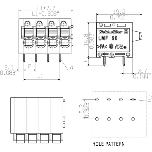 1426020000 Weidmüller PCB Connection Systems Image 3