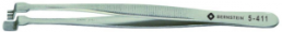 ESD wafer tweezers, uninsulated, antimagnetic, stainless steel, 130 mm, 5-411