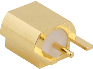 MCX socket 75 Ω, solder connection, straight, 252151-75