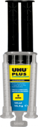 2 components adhesive 15.5 g syringe, UHU PLUS SCHNELLFEST 14ML, 15,5G