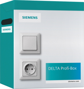 DELTA PROFIBOX with 100 universal switches and 100rockers neutral, electric ...