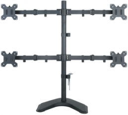 Desk mount, (L x W x H x D) 735 x 320 x 740 x 260 mm, for 4 LCD TV LED 13 to 27 inch, max. 40 kg, ICA-LCD-2540