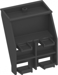 Flex duct holder, black, 6116991