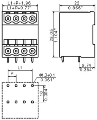 1614350000 Weidmüller PCB Connection Systems Image 3