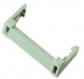Strain relief clamp for D-Sub, 2 (DA), 15 pole, 09662080001