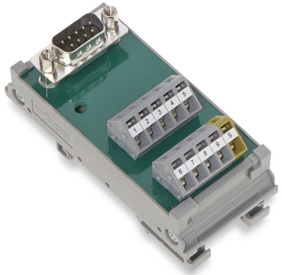 289-587 WAGO Transfer Modules for Mounting Rail Image 1