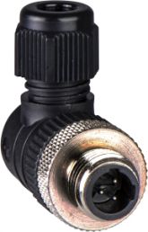 Male, 1/2 20UNF, 3-pin, elbowed connector - cable gland Pg 7