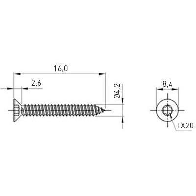 001.24.461 Ettinger Screws, Threaded Rods Image 2