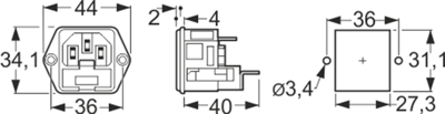 PF0030/63 BULGIN Device Connectors Image 2