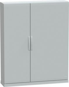 Control cabinet, (H x W x D) 1500 x 1250 x 320 mm, IP54, polyester, light gray, NSYPLAZ15123G