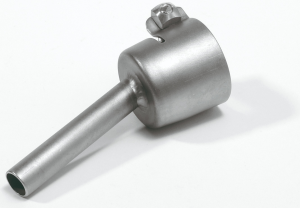 Pipe nozzle ø 31.5 mm, 5 mm, 37 mm, 15° angled, reinforced for hot-air blowers, 147.250