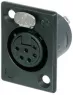 NC6FP-B-1 Neutrik XLR Connectors