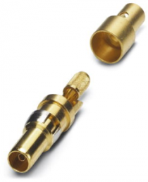 Pin contact, 0.2 mm², AWG 24, solder connection, gold-plated, 1655629