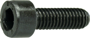 Allen screw, internal hexagon, M6, 10 mm, steel, DIN 912/ISO 4762
