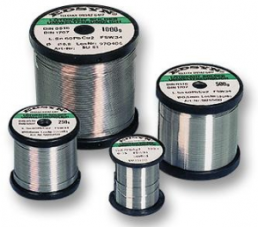 Solder wire, lead-free, SA (Sn96.5Ag3.5), Ø 0.8 mm, 250 g