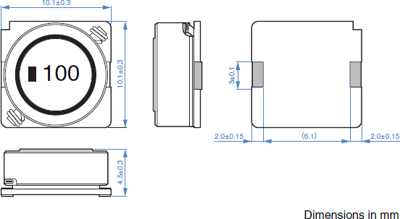 SLF10145T-3R3N3R7-H TDK Fixed Inductors Image 2
