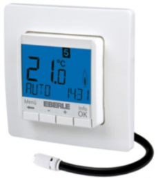 Clock thermostat, 230 VAC, 5 to 30 °C, white, 527813355100