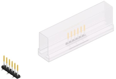 SLY7SMD0626SSM Fischer Elektronik PCB Connection Systems