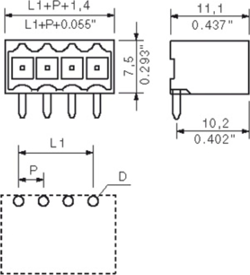 1761703001 Weidmüller PCB Connection Systems Image 3