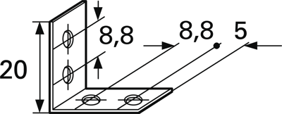 014.86.203 Ettinger Mounting Brackets, Blocks