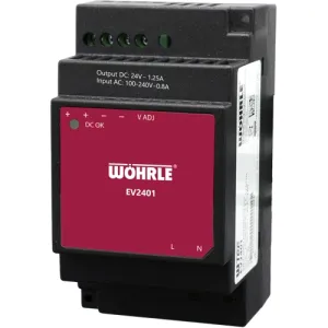 EV2401 WÖHRLE DIN Rail Power Supplies
