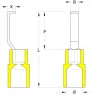 1312470000 Weidmüller Cable Lugs