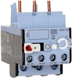 Motor protection relay, 3 pole, 4 to 6.3 A, screw connection, 12140448