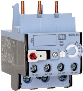 Motor protection relay, 3 pole, 0.4 to 0.63 A, screw connection, 12140442