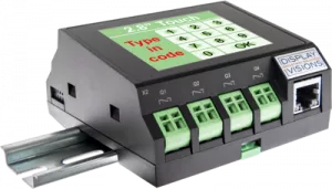EA PLCC28-D8I4R4AR DISPLAY VISIONS PLC controls, logic modules