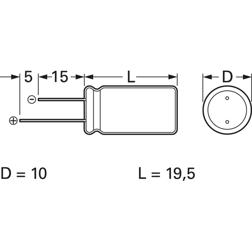 ESH108M025AH4EA Kemet Electrolytic Capacitors Image 2