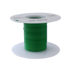 ETFE-wire wrap switching wire, TEFZEL WIRE 26AWG, 0.13 mm², AWG 26, yellow, outer Ø 0.71 mm
