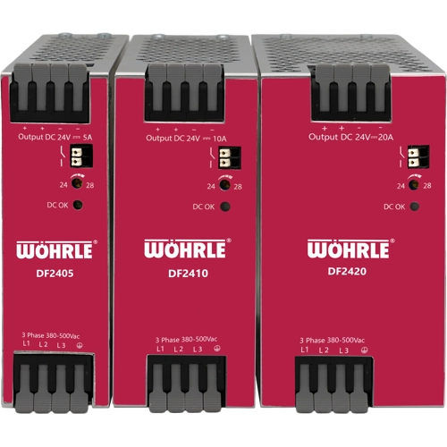 DF2410 WÖHRLE DIN Rail Power Supplies Image 2