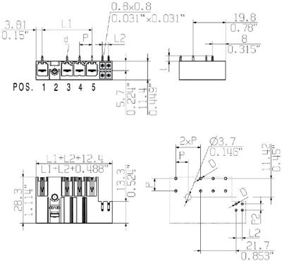 1089340000 Weidmüller PCB Connection Systems Image 3