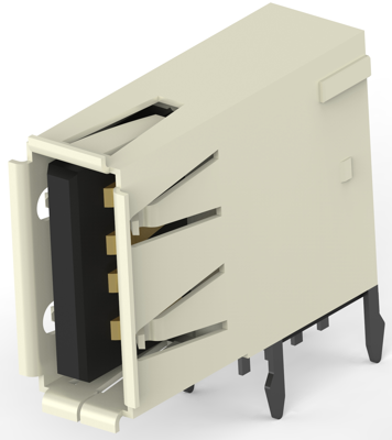 292336-1 AMP USB Connectors, PC Connectors Image 1