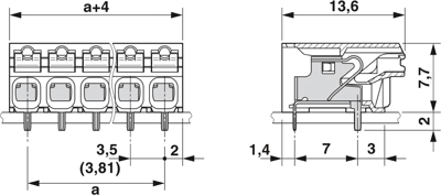 1823638 Phoenix Contact PCB Terminal Blocks Image 2