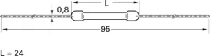 KCS200KT-73-1KAA Vitrohm Wirewound Resistors
