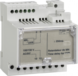 Time relay, 0.25 s, delayed switch-off, 200-250 V AC/DC, 33685