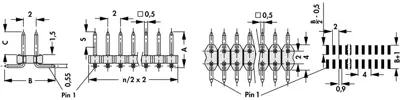 10063554 Fischer Elektronik PCB Connection Systems Image 3